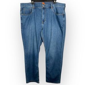 Tommy Bahama Men's Blue Straight Jeans Size 42 x 32 Stretch Denim 5-Pocket